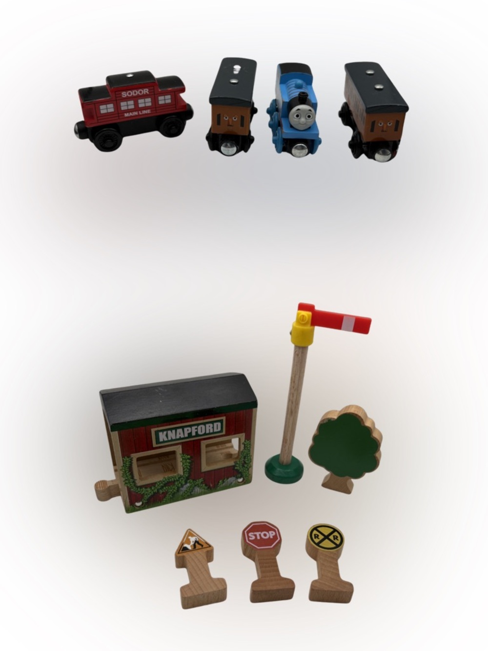 Thomas & Friends Wooden Train Set Thomas‎ Annie Clarabel Caboose + More! (Lot)